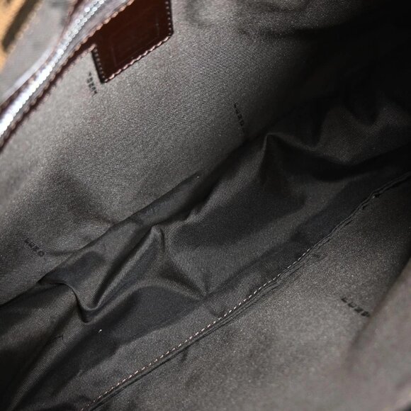 Fendi Brown Canvas Zucca Mamma Baguette Handbag 214526325008 155605 - Picture 8 of 10